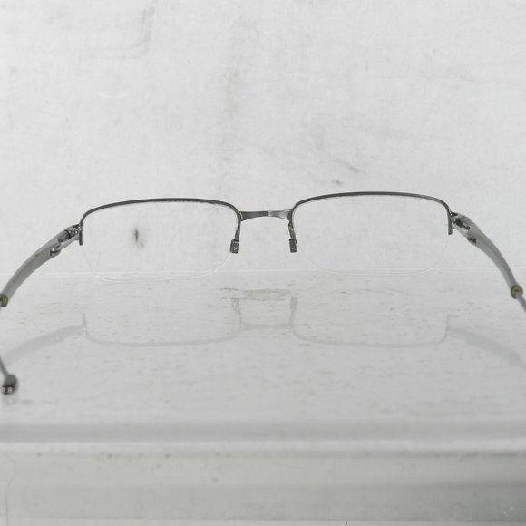 OAKLEY OX3111 Cement Rhinochaser Eyeglasses Half Rim Metal Frame 54-19-143 - Picture 10 of 12